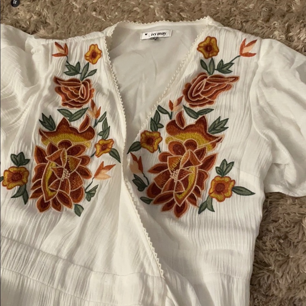 Embroidered dress